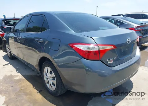 2016 Toyota Corolla L from USA, damaged, VIN 2T1BURHE0GC557217